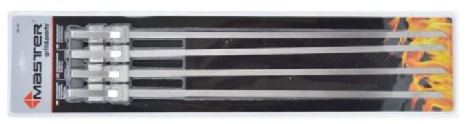 Master Grill - Spiesenset - RVS - 43cm - 4 stuks