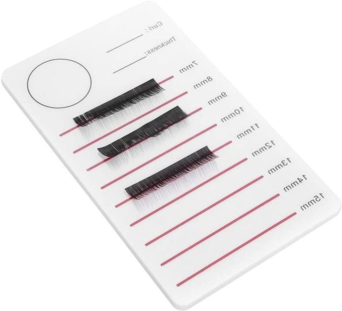Lashes Holder - Soft False Eyelash Extension Holder - Oversized Grafting Eyelashes Standing Palette voor Professionele Wimpers Extension
