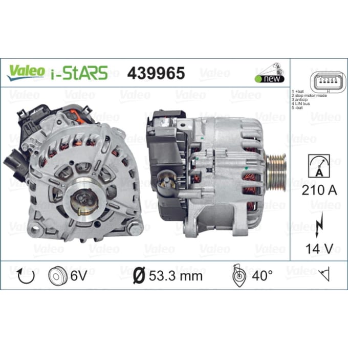 Dynamo / Alternator VALEO 439965