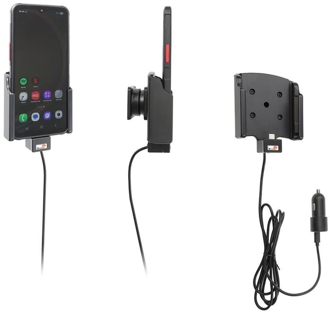 houder/lader Samsung Galaxy XCover7 Pro USB sig.plug 721443