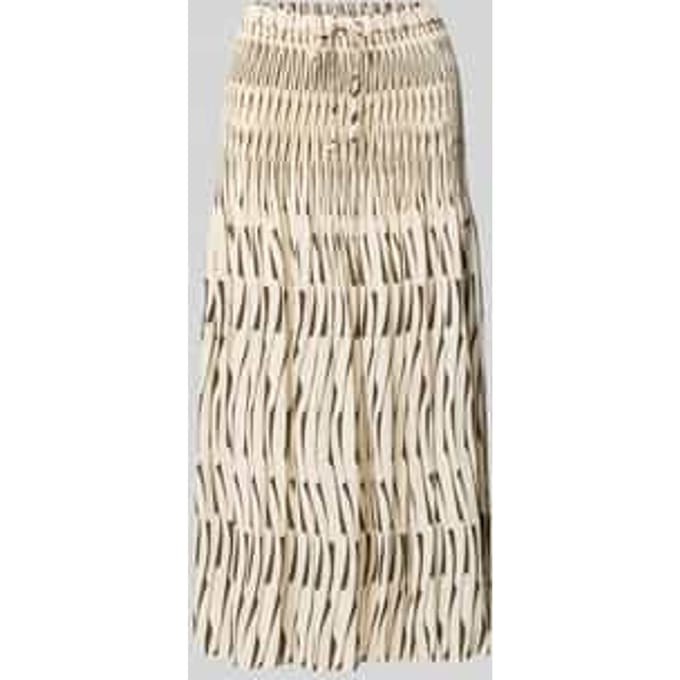 Midirok in plooienlook model 'Ribane'