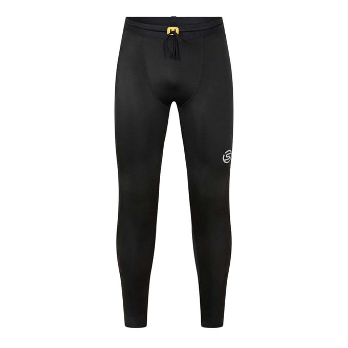Skins Heren Serie-3 Aansluitende Leggings (Zwart)