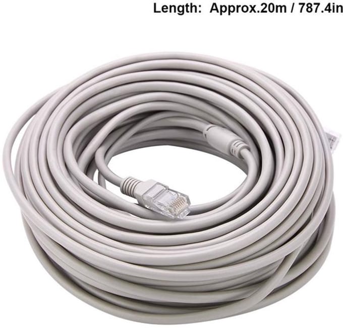 Allecto - Ethernet Cctv Kabel - Hoge Snelheid - 15M - Voor Buiten