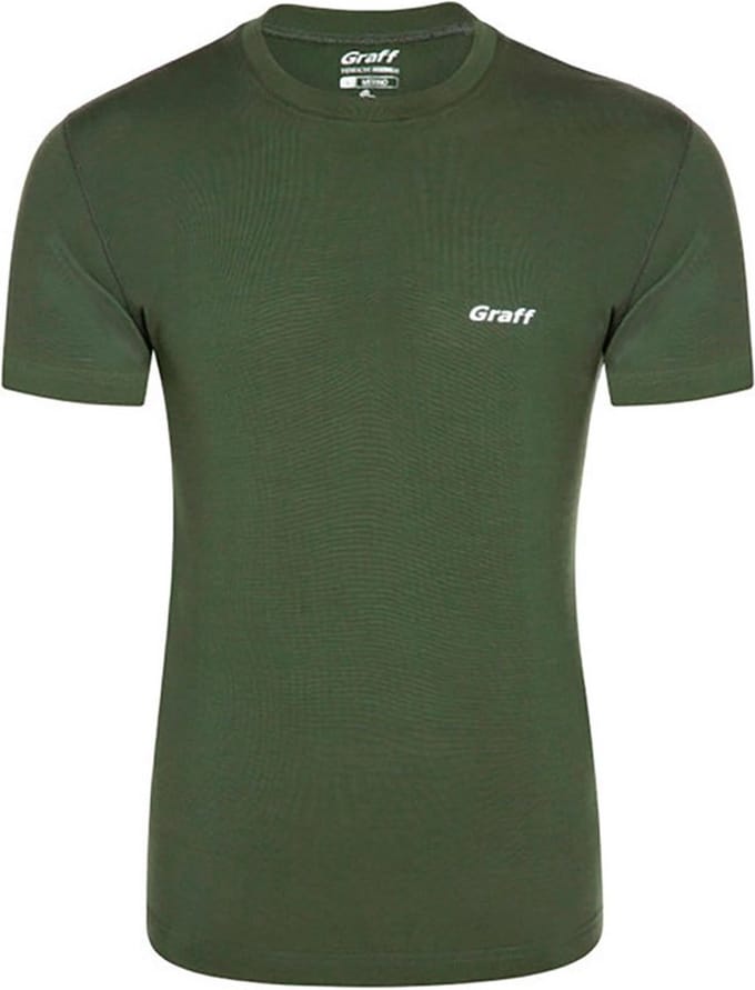 Graff Merino Warm 918 Korte Mouwen Basislaag Groen 2XL Man