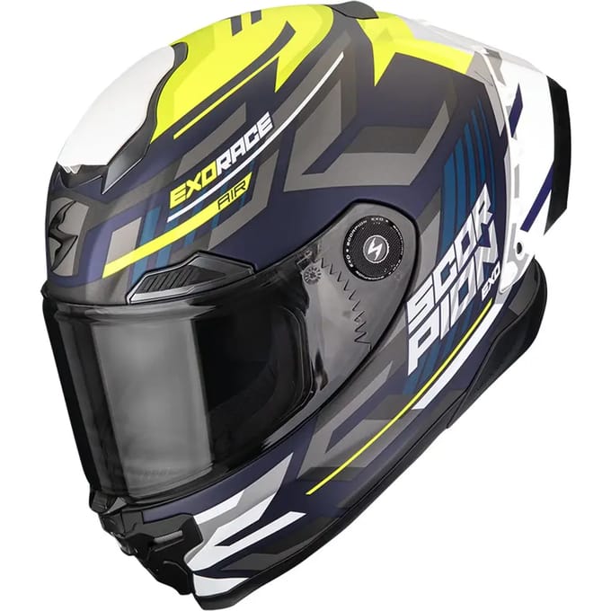 Volle motorhelm Scorpion Exo-Race Air Kobra