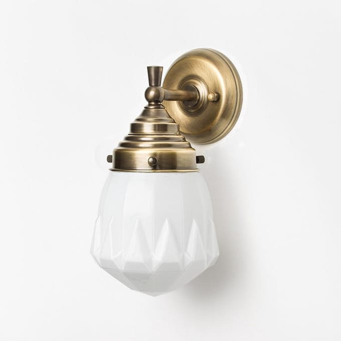 Wandlamp Rocket Royal Brons - Art Deco Trade