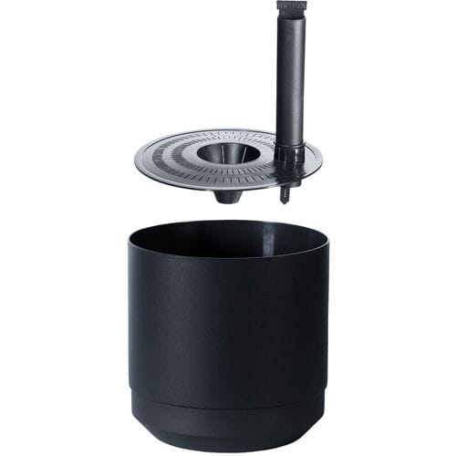 Orthex Paulina recyclebare bloempot Ø 30 cm - Zwart