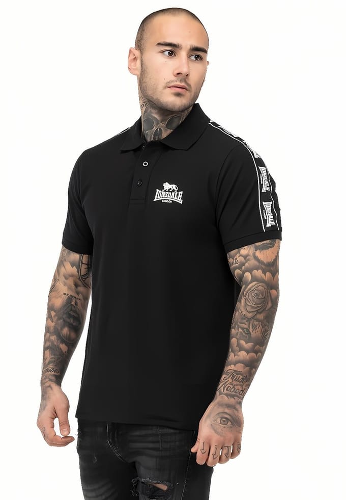 Lonsdale-poloshirts Setter-poloshirt met normale pasvorm