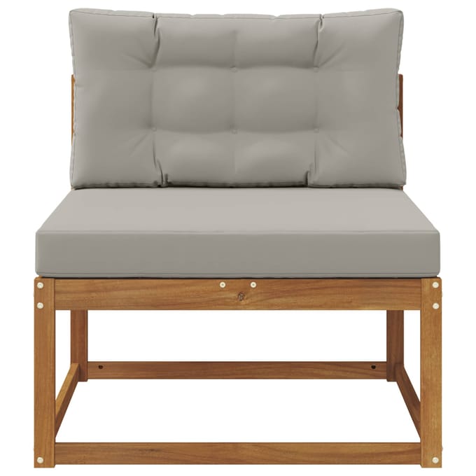 vidaXL - Buiten - Midden - Sofa - Naturel
