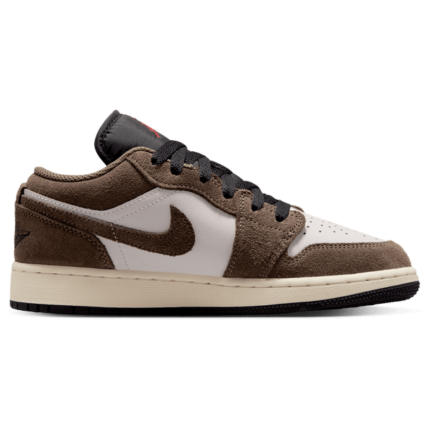 Jordan AJ1 Low Kindersneakers - Bruin - Maat 40 - Leer