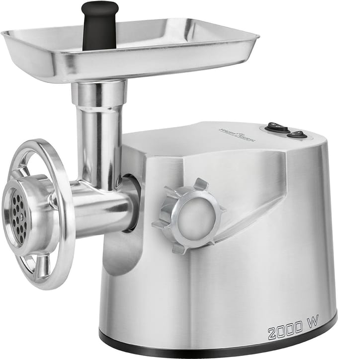 ProfiCook FW 1173 - Vleesmolen - 2000 Watt - met metalen binnenwerk