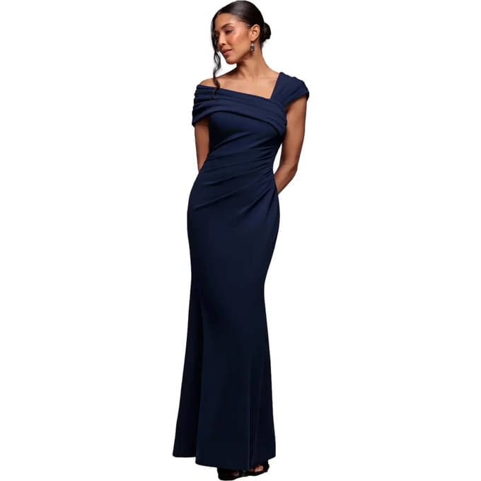 Damesjurk Goddiva One Shoulde Maxi