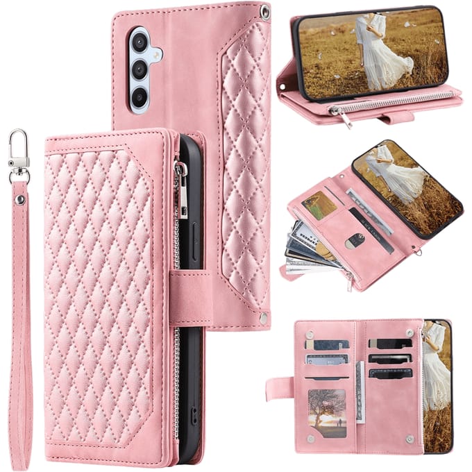 TwoTone Samsung Galaxy A17 (5G) Wallet Hoesje Roze