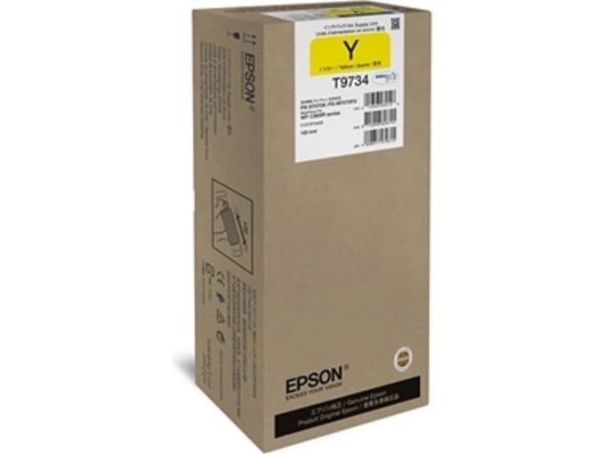 Epson T9734 inktcartridge geel hoge capaciteit (origineel)