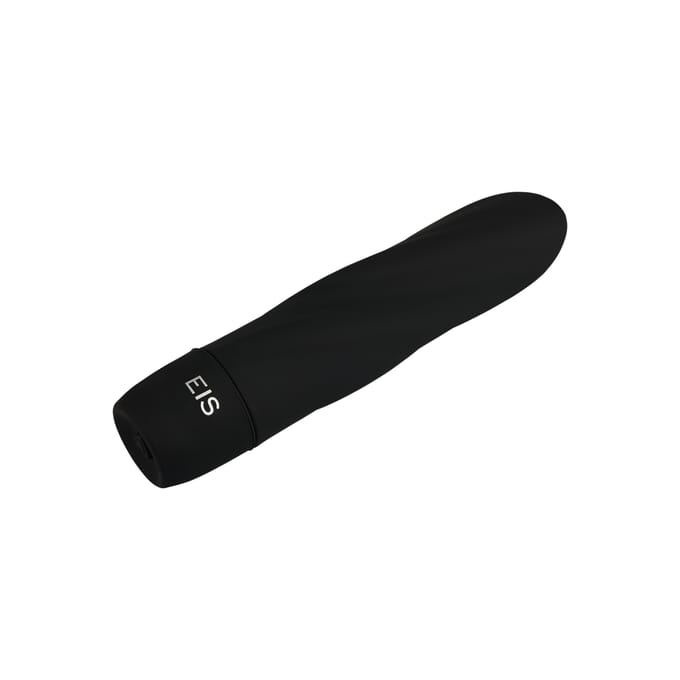 EIS, vibrator "Wellenreiter", 10 programma's, huidvriendelijk siliconen, waterdicht, zwart