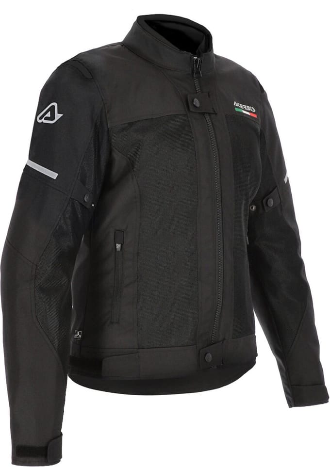 Acerbis On Road Ruby Dames Zwart Textiele Motorjas - Jas