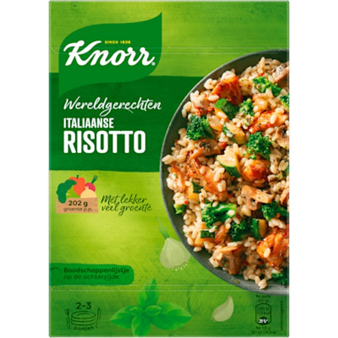 Wereldgerecht Italiaanse risotto