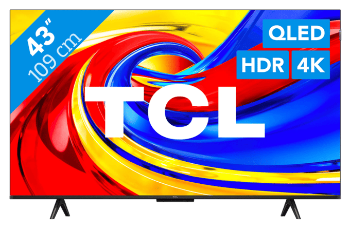 TCL 43P79L - 43 inch - 4K QLED - 2026 - Smart TV