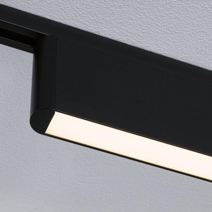 Paulmann LED-railspot URail LED vast ingebouwd 9.5 W LED Zwart (mat)