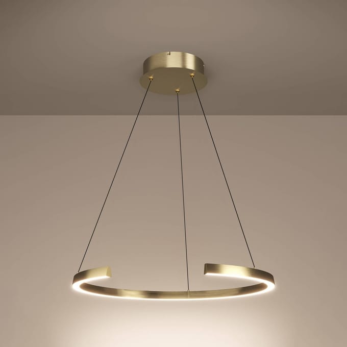 Stars of Light LED hanglamp Labonete goud 80 cm 1-lamp CCT