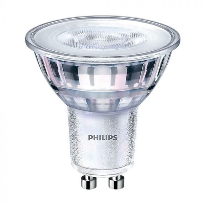 Philips CorePro LEDSpot GU10 4W 3000K 345lm 230V – Dimbaar – Warm Wit