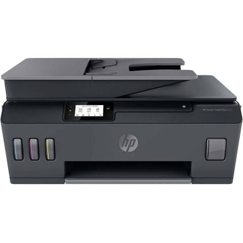 HP Smart Tank Plus 655 Multifunctionele printer Inkjet Kleur A4 Printen, scannen, kopiëren, faxen ADF, Bluetooth, Inktbijvulsysteem, USB, WiFi