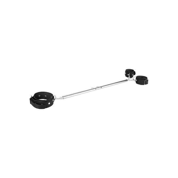 Rimba - BDSM Spreader bar Met Leren handboeien En collar