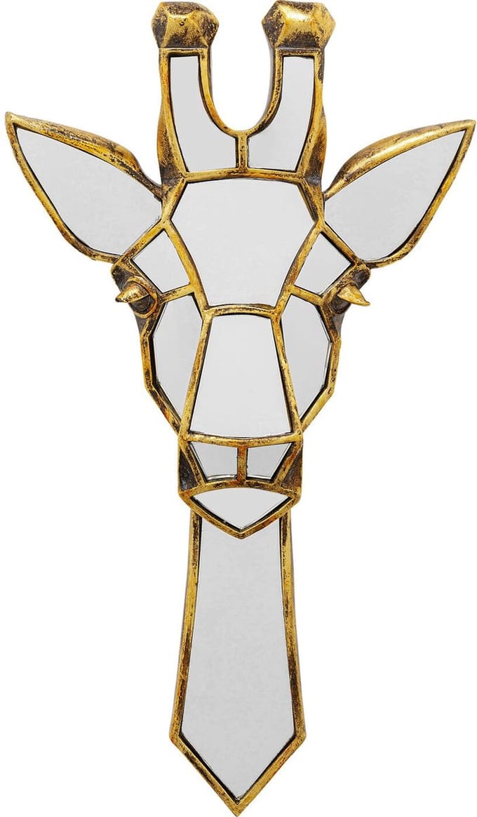 Wanddecoratie spiegel giraffe Kare Design