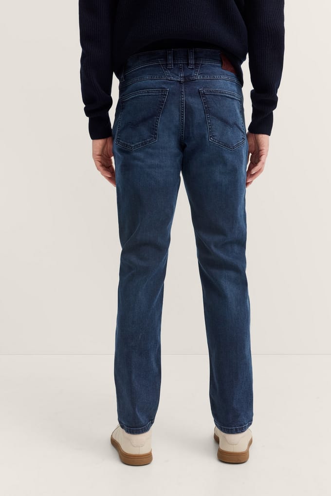 Bugatti Herren Jeans met een licht gebruikte look