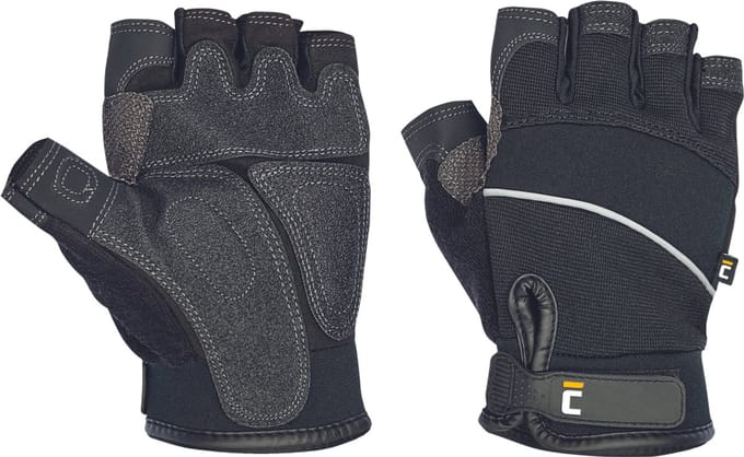 SafeWorker SWALM TL TOUCH handschoen 01010180 - 6 stuks - Grijs/Zwart - 10