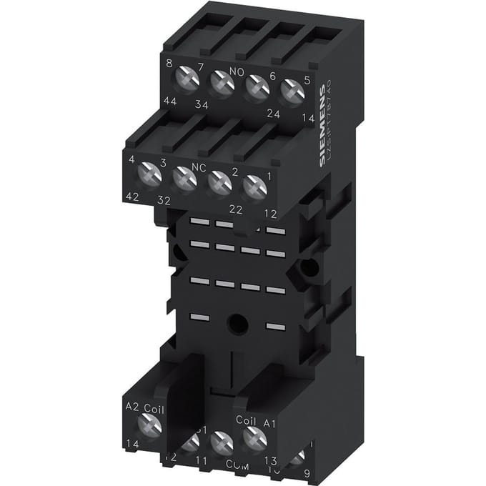 Siemens PT Relais Socket 4 Omschakeling Contacten - LZS:PT78740