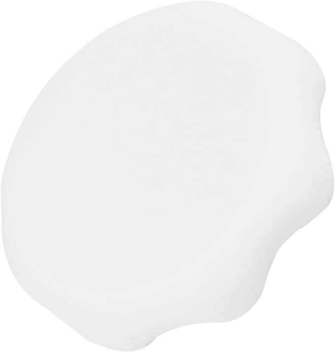 Siliconen Mok Deksel - Herbruikbare Deksel - Dranken Beschermen - Luchtdichte Sluiting - 12 cm Diameter - Wit