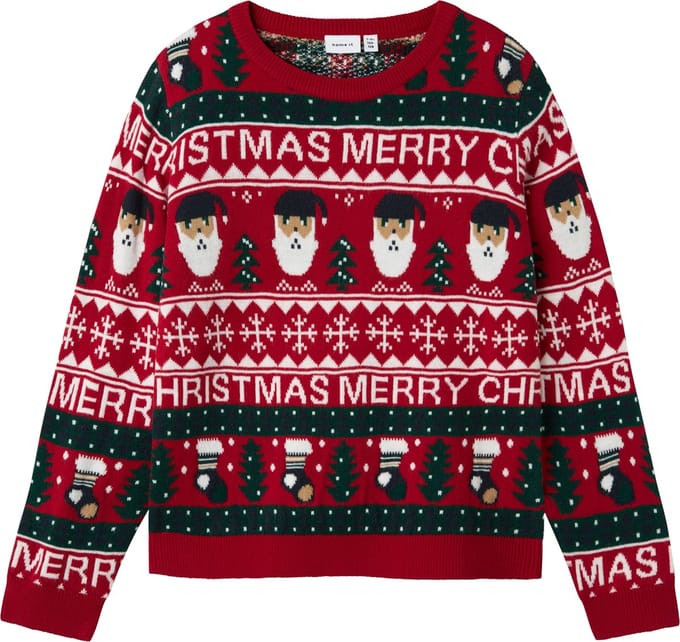 NAME IT NKNRASTOKKE LS KNIT Unisex Trui - Maat 134/140