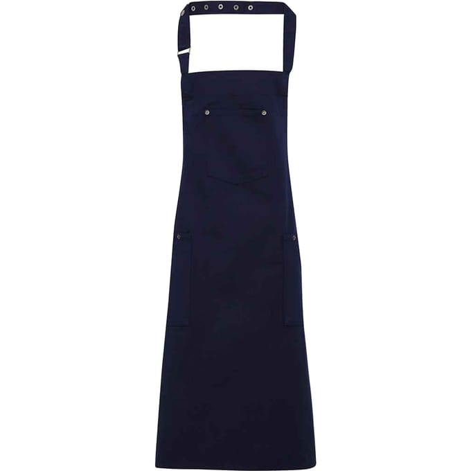 Premier Katoenen Chino Slabbenschort (Marine)