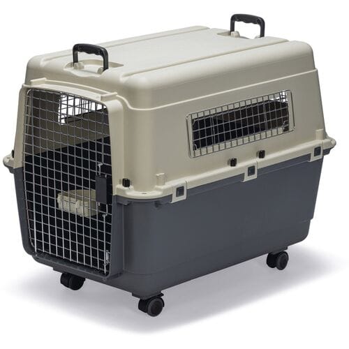 KARLIE Honden transportbox Nomad, grijs/wit (81x56x59 cm)
