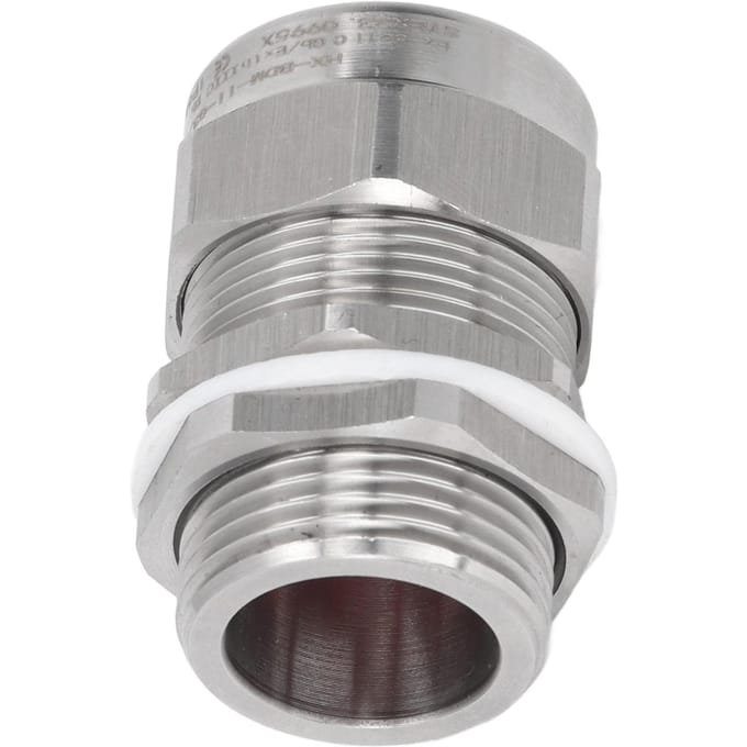 Kabelwartel 304 RVS Explosieveilig G34 Waterdicht Dubbele Afdichting Kabelconnector voor