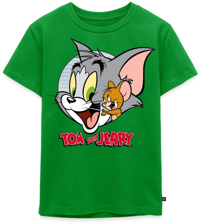 Tom En Jerry Knuffelig Premium T Shirt Kinderen