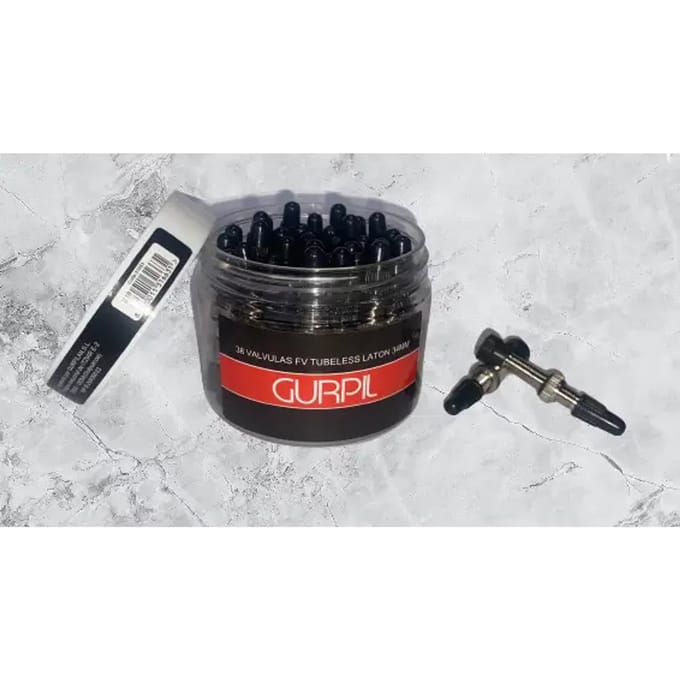 Tubeless ventiel van messing Gurpil FV (x38)