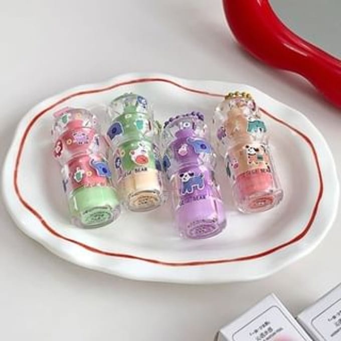 Gege Bear - BUY 3 GET 40% OFF - Moisturizing Lip Balm - 4 Colors #04 Mango - 4g