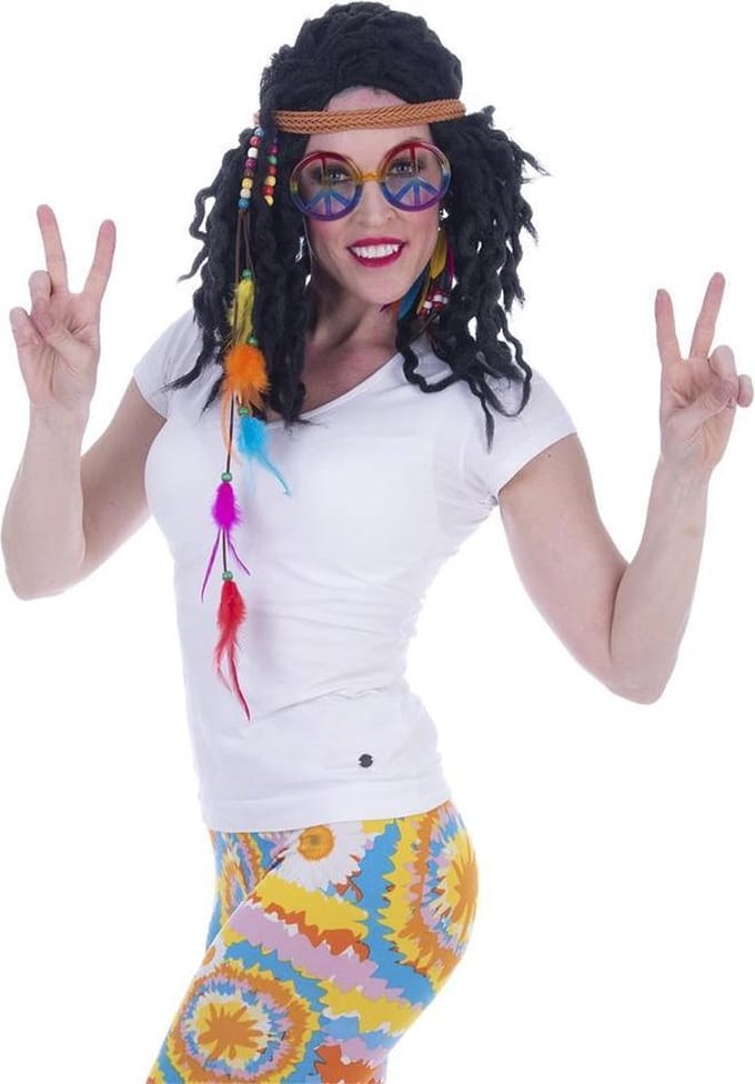Peace Set 3-delig | Verkleedattribuut
