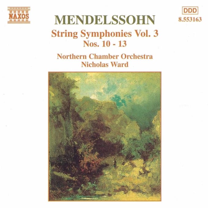Northern Chamber Orchestra - Mendelssohn: String Symphonies 3 (CD)
