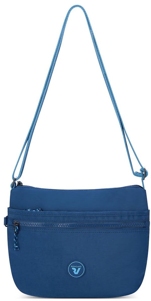 Roncato Rolling Schoudertas Blauw Man