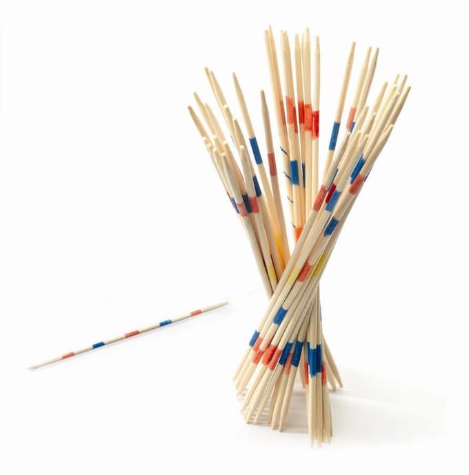 DJECO Mikado - 20 x 8 x 2 cm