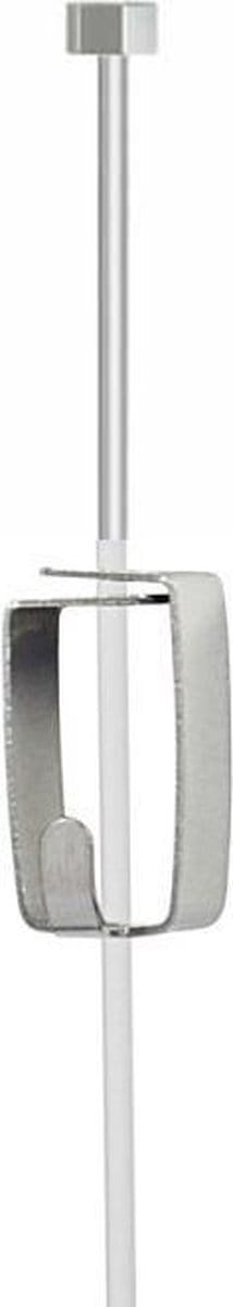Artiteq Perlon draad met glijder en 4kg schroefloze haak (zelf klemmend) | 2m