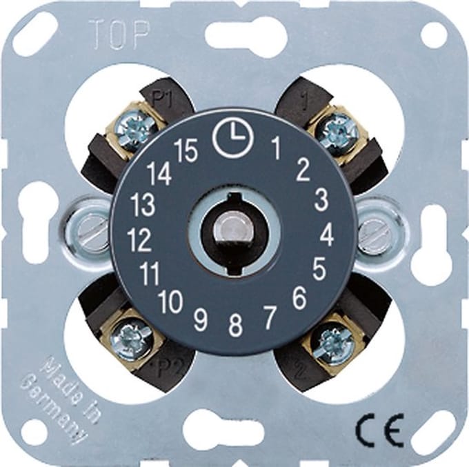 Jung Basiselement Timer Voor Schakelapparatuur - 11015 - E2TA2