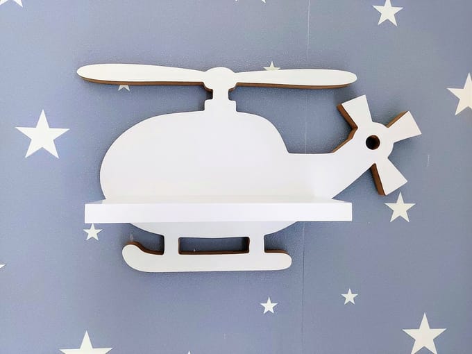 Moliland - Półka Helikopter - Grote Maat - Scandinavische Stijl
