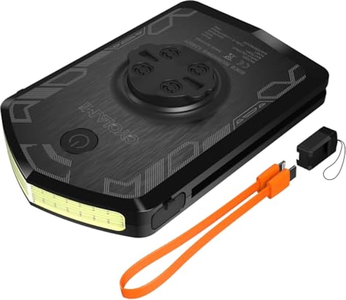 Waterdichte Fietslamp 120 Lumen - USB-C Oplaadbaar met 4 Modi en 50 Uur Looptijd