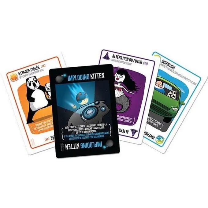 Bordspellen Exploding Kittens Extension Imploding Kittens
