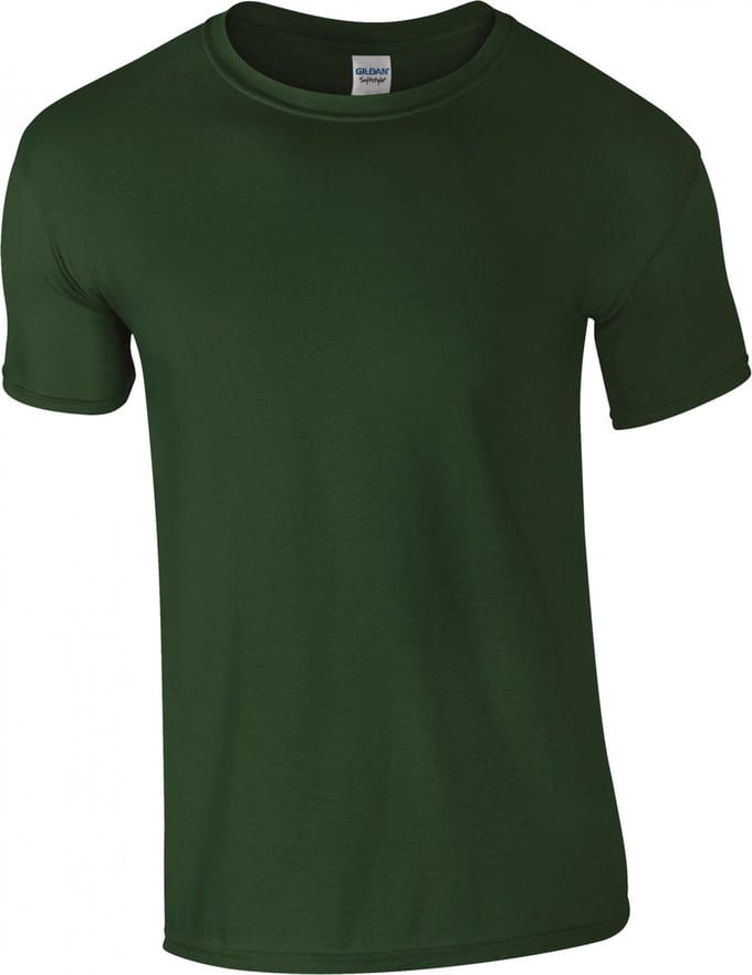 Gildan - Softstyle® Adult T- Shirt - Forest Green - S