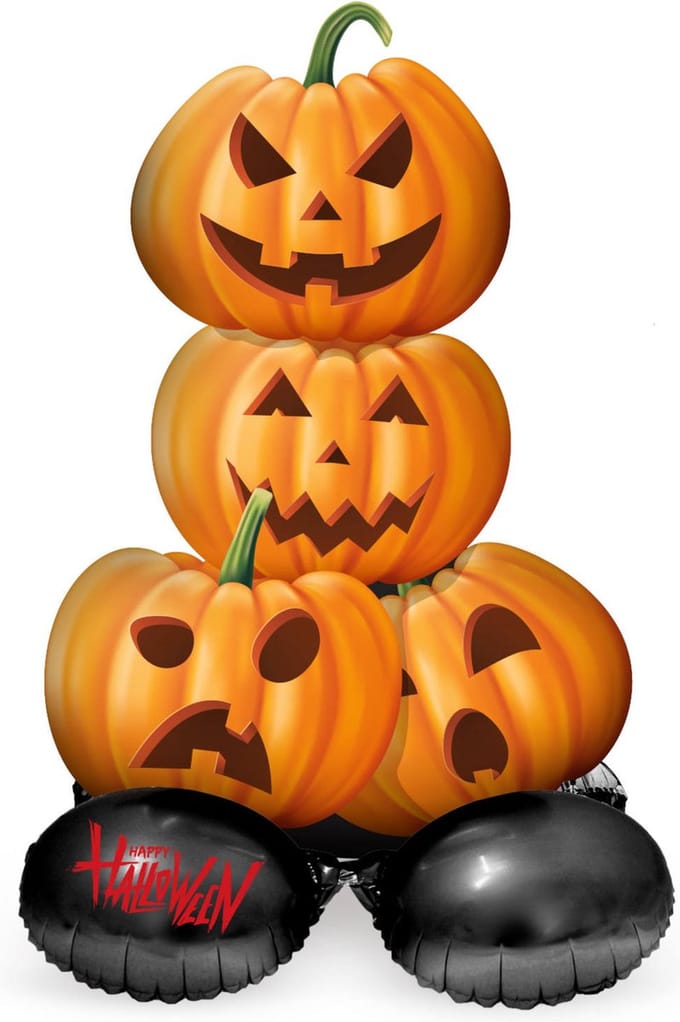 Folat - Staande Folieballon Halloween Pompoen